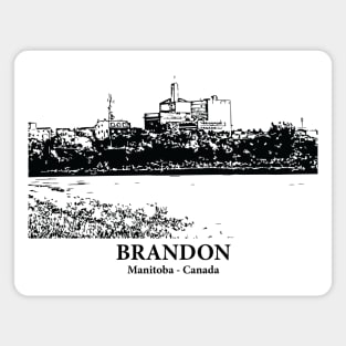 Brandon - Manitoba Magnet